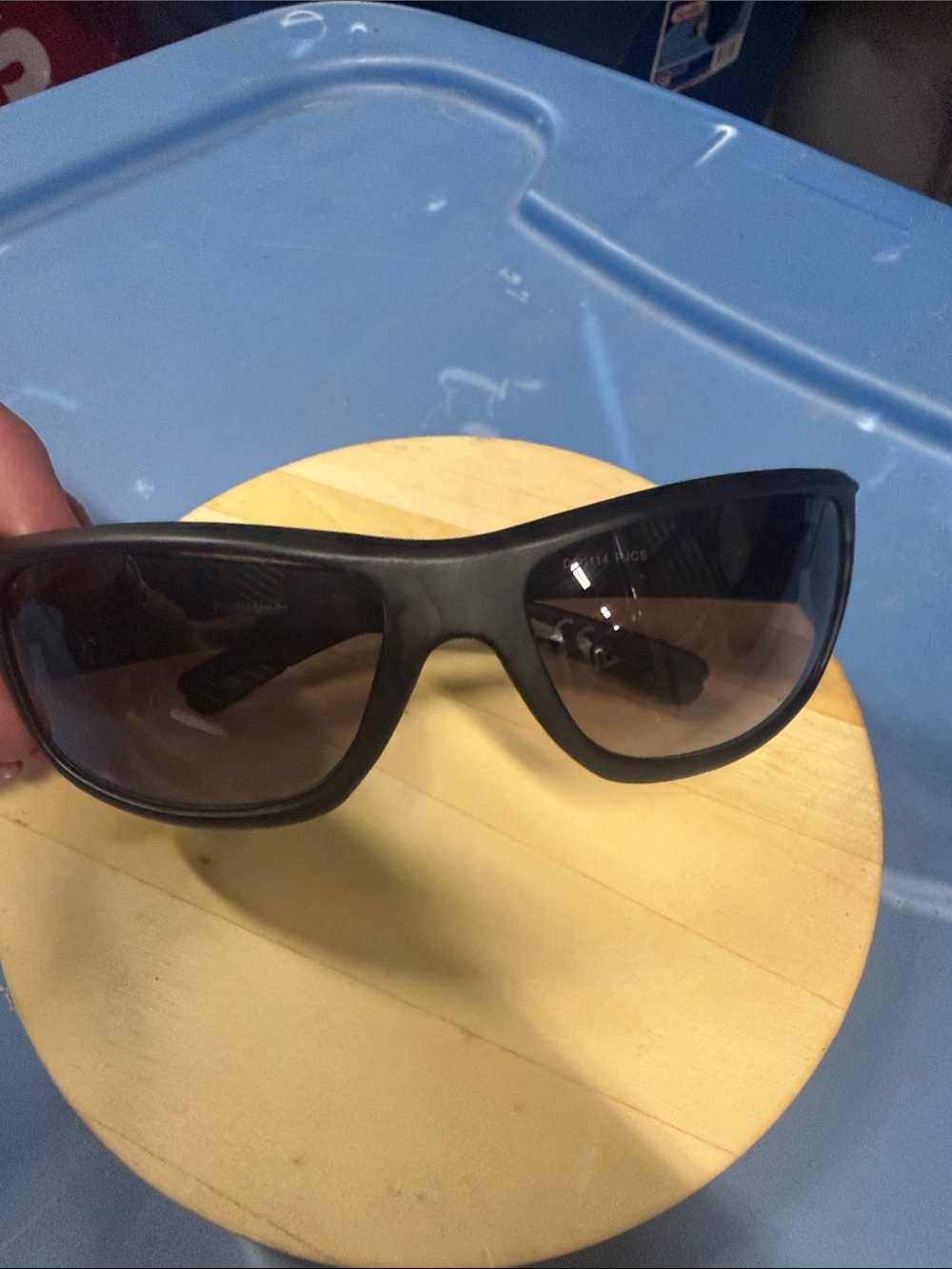 Panama Jack Black Sunglasses with Brown Gradient Lenses